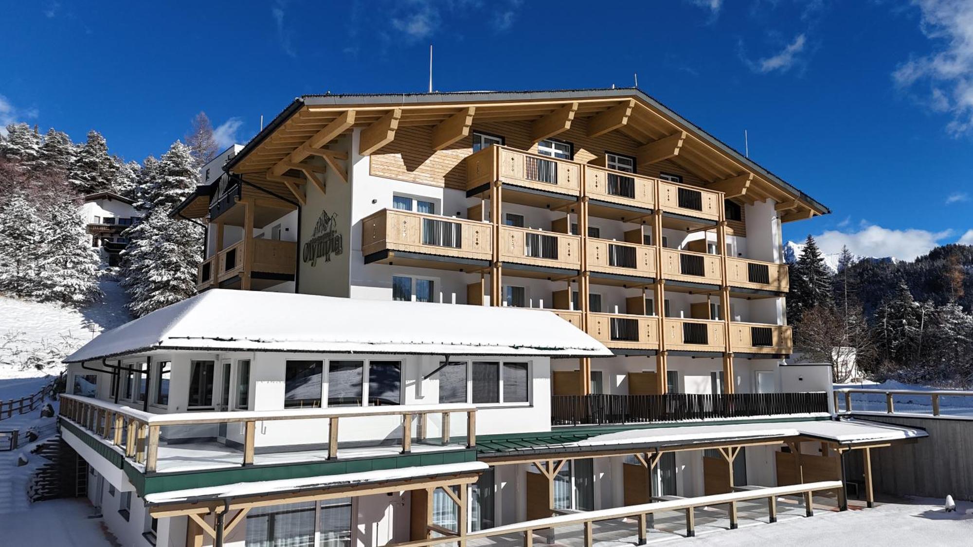 Das Aparthotel Olympia Tirol Seefeld in Tirol Kültér fotó